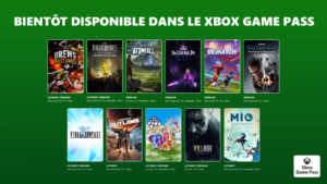 Titres Xbox Game Pass de janvier 2026