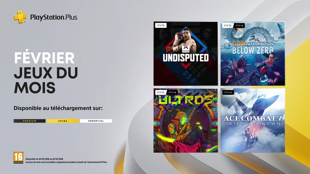 PlayStation Plus de février 2026